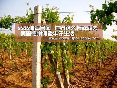 6686体育官网-世界这么棒辞职去 美国德州体验牛仔生活(图1) 6686体育